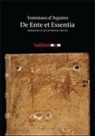 D'Aquino (San) Tommaso, Tommaso D'Aquino (San) - De ente et essentia. Testo latino a fronte