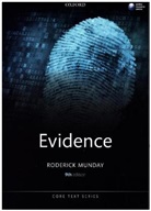Roderick Munday, Roderick (Reader Emeritus in Law and Affil Munday - Evidence