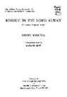 Henry Purcell, Watkins Shaw - Rejoice in the Lord Alway