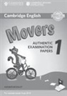 Cambridge ESOL - Cambridge Young Learners English Tests Movers 1 Answer Booklet