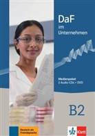 Nadj Fügert, Nadja Fügert, Regin Grosser, Regine Grosser, Claudia Hanke, Claudia u a Hanke... - DaF im Unternehmen - B2: DaF im Unternehmen B2 : Medienpaket 2 Audio-CDs + DVD (Audiolibro)
