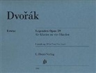 Antonin Dvorak, Wolfgang Eggerking - Legenden op. 59 für Klavier zu vier Händen, Urtext