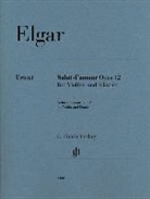 Edward Elgar, Rupert Marshall-Luck, Rupert Mashall-Luck - Salut d'amour op. 12 für Violine und Klavier