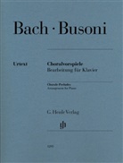 Johann Sebastian Bach, Ferruccio Busoni, Christian Schaper, Ullrich Scheideler - Ferruccio Busoni - Choralvorspiele (Johann Sebastian Bach)