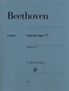 Ludwig van Beethoven, Otto von Irmer - Ludwig van Beethoven - Fantasie op. 77