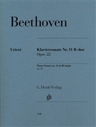 Ludwig van Beethoven, Bertha Antonia Wallner - Ludwig van Beethoven - Klaviersonate Nr. 11 B-dur op. 22
