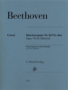 Ludwig van Beethoven, Bertha Antonia Wallner - Ludwig van Beethoven - Klaviersonate Nr. 24 Fis-dur op. 78 (À Thérèse)