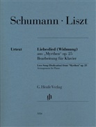 Franz Liszt, Robert Schumann, Annette Oppermann - Franz Liszt - Liebeslied (Widmung) aus "Myrthen" op. 25 (Robert Schumann)
