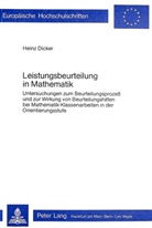 Heinz Dicker - Leistungsbeurteilung in Mathematik