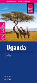 Reise Know-How Verlag Peter Rump, Reise Know-How Verlag Peter Rump - Reise Know-How Landkarte Uganda (1:600.000)