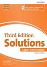 Paul Davies, Paul A. Davies, Tim Falla - Solutions Upper-intermediate Teacher Book with Resource Disk