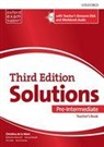 Paul Davies, Paul A. Davies, Tim Falla, Falla Tim - Solutions Pre-intermediate Teacher Book with Resource Disk