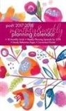 Andrews Mcmeel Publishing, Andrews McMeel Publishing (COR) - Posh Washy Floral 2017-2018 Monthly & Weekly Planning Calendar