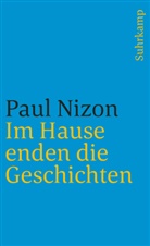 Paul Nizon - Im Hause enden die Geschichten