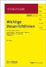 Wichtige Steuerrichtlinien 2017