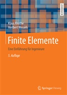 Klau Knothe, Klaus Knothe, Heribert Wessels - Finite Elemente
