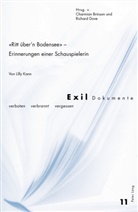 Brinson, Brinson, Charmia Brinson, Charmian Brinson, Dove, Richar Dove... - "Ritt über'n Bodensee" - Erinnerungen einer Schauspielerin
