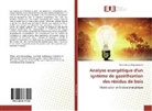 Tahiry Landry Razanajatovo - Analyse exergétique d'un système de gazéification des résidus de bois