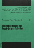 Manuel Ruiz Quintanilla - Preisbereinigung von Input-Output-Tabellen