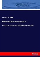Johannes Schmidt - Kritik des Sonantentheorie