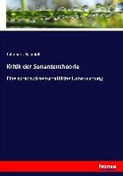 Johannes Schmidt - Kritik der Sonantentheorie