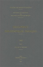 Ministère Des Affaires Étrangères, Ministere Des Affaires Etrangeres (Paris) - Documents diplomatiques français