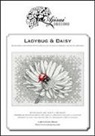 Valentina Sardu - Ladybug & daisy. Cross stitch and blackwork design