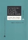 Sonsoles Arias Guedón - Las constituciones de los Länder de la República Federal de Alemania : contenidos, garantías y posición en el ordenamiento jurídico alemán