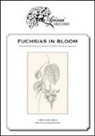 Valentina Sardu - Fuchsias in bloom. A blackwork design