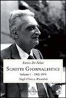 Renzo De Felice, G. Parlato - Dagli ebrei a Mussolini (1960-1974)