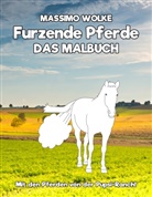 Massimo Wolke - Furzende Pferde - Das Malbuch