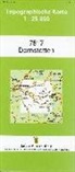 Topographische Karte Baden-Württemberg Dornstetten