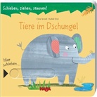 Rachel Elliot, Clare Fennell - Schieben, ziehen, staunen! Tiere im Dschungel