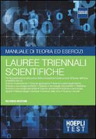 Hoepli Test. Manuale di teoria ed esercizi. Lauree triennali scientifiche