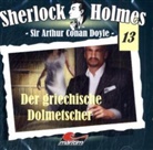 Arthur Conan Doyle, Volker Brandt, Peter Groeger, Peter Gröger, Christian Rode - Sherlock Holmes, Audio-CDs - 13: Der griechische Dolmetscher, 1 Audio-CD (Hörbuch)
