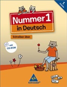 Nummer 1 in Deutsch: Schreiben üben, 1. Klasse, m. CD-ROM