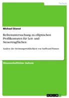 Michael Dienst - Reihenuntersuchung zu elliptischen Profilkonturen für Leit- und Steuertragflächen