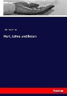 Anonym, Anonymous - Herr, Lehre und Beten