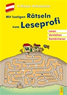 Edith Thabet, Irmtraud Guhe - Mit lustigen Rätseln zum Leseprofi - 4. Klasse Volksschule