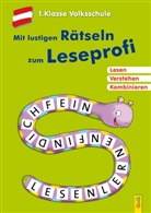 Edith Thabet, Irmtraud Guhe - Mit lustigen Rätseln zum Leseprofi - 1. Klasse Volksschule