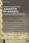 Andrea Lehnardt, Andreas Lehnardt - Judaistik im Wandel