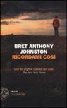 Bret A. Johnston, Bret Anthony Johnston - Ricordami così