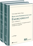 Franz Jürgen Säcker, Fran Jürgen Säcker, Franz J. Säcker, Franz Jürgen Säcker - Berliner Kommentar zum Energierecht (EnergieR), 2 Tl.-Bde.. Bd.1