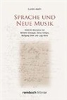 Carolin Abeln - Sprache und Neue Musik