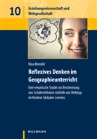 Nina Brendel - Reflexives Denken im Geographieunterricht