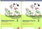 Meilensteine Deutsch in kleinen Schritten (2017): 3. Schuljahr, Rechtschreiben Heft A-B, 2 Bde.
