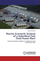 Ravinder Kumar - Thermo Economic Analysis of a Subcritical Coal Fired Power Plant