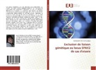 Emmanuelle Poirier St-Georges - Exclusion de liaison génétique au locus SPAX2 de cas d'ataxie