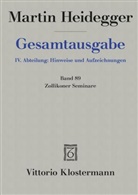 Martin Heidegger, Pete Trawny, Peter Trawny - Gesamtausgabe - 89: Zollikoner Seminare