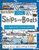 Paul Calver, Fiona (ILT) Gowen, Toby Reynolds, Fiona Gowen - How to Draw Cool Ships and Boats